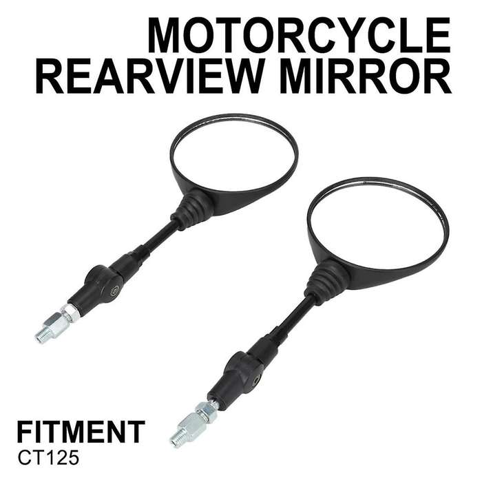 for Ct125 Huntercub Rearview Mirror, Side Rear View Mirrors Motorcycle Accessories
