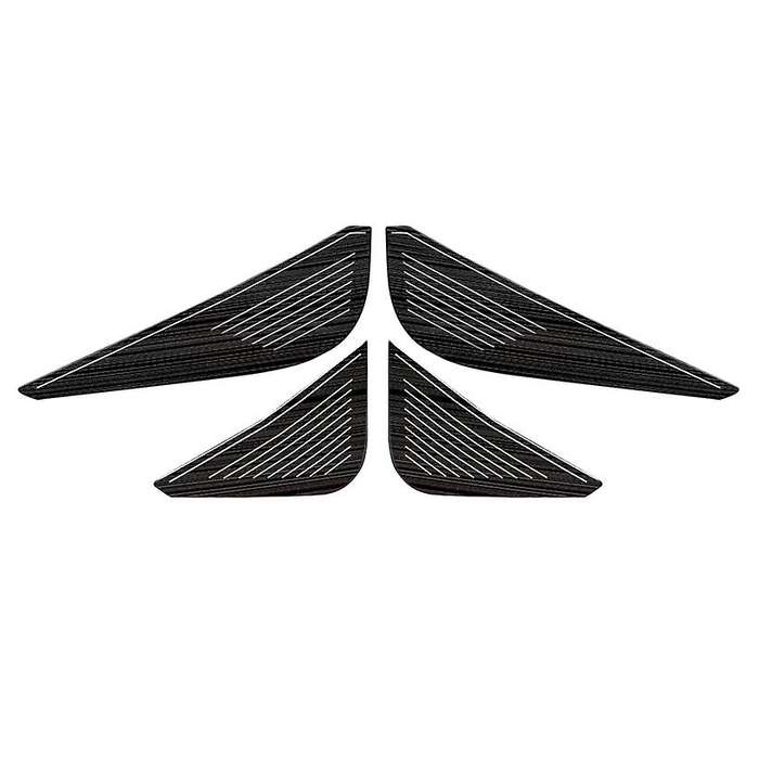 for CX30 -30 2020 Stainless Steel Car Interior Door Anti-Dirty Pad Anti-Kick Mat Door Protection Cov