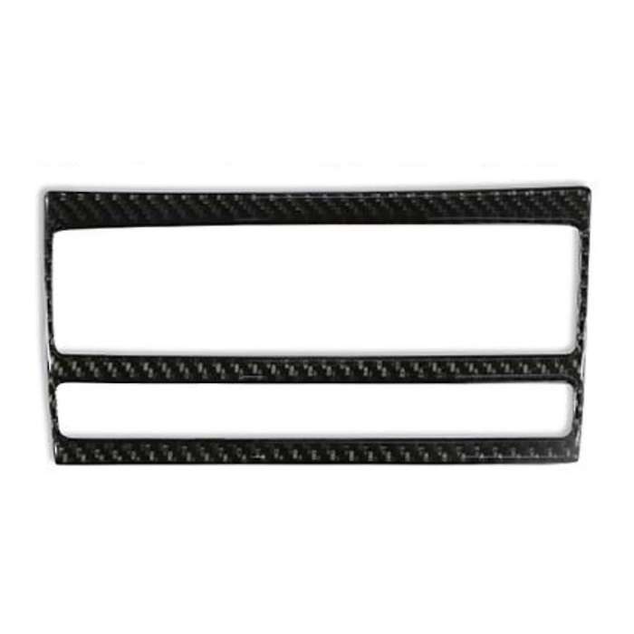 for CX5 -5 2015 2016 Carbon Fiber Central Control Air Conditioning Button Switch Panel Cover Trim Ac