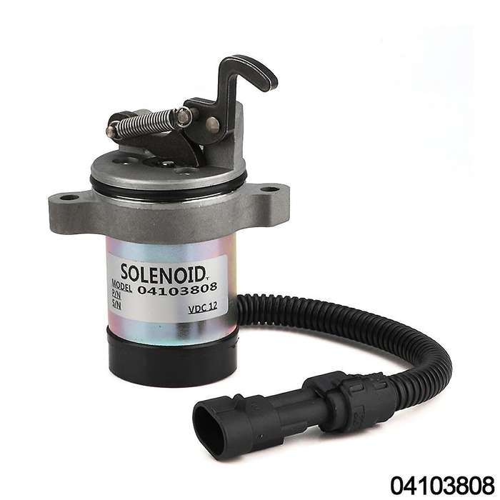 for Deutz Fuel Shut Off Solenoid 04103812 04103808 F3l F3m F4l F4m 1011 2011
