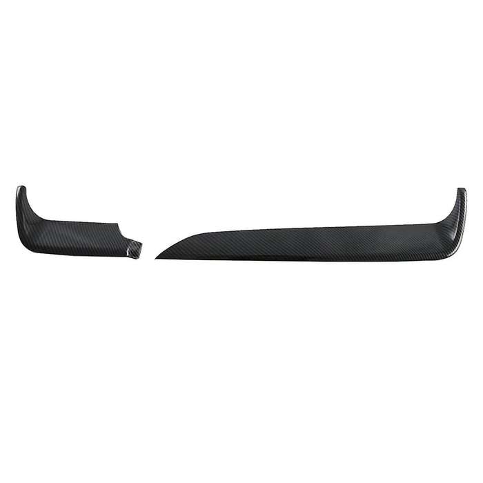 for D-max 2023 2024 Lhd Abs Carbon Fiber Center Console Dashboard Strip Cover Trim Car Interior Acce