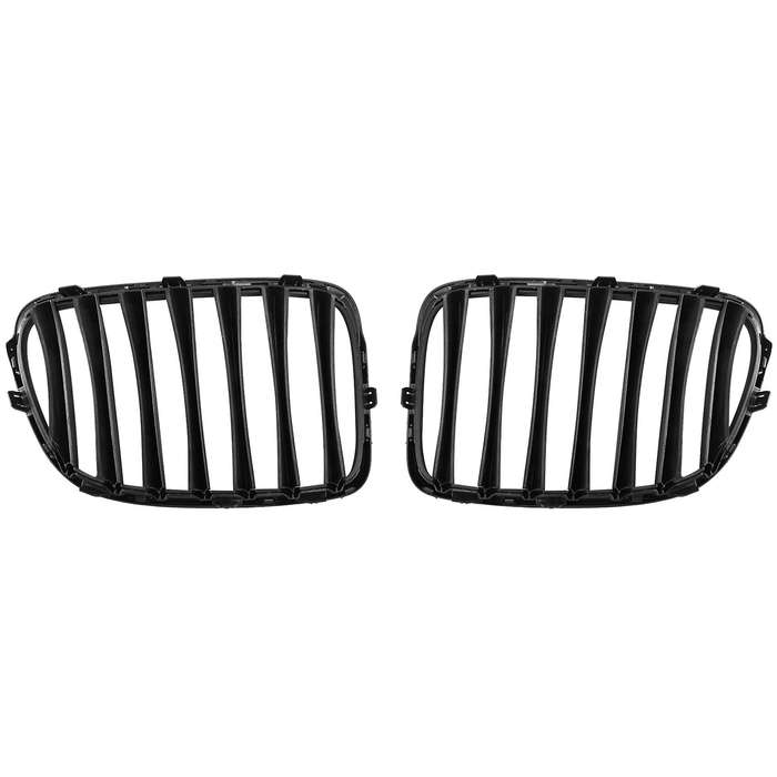 for  E84 X1 M Matte Black Kidney Sport Hood Car Front Grill Grille SUV 2010-2015 51112993305,5111299