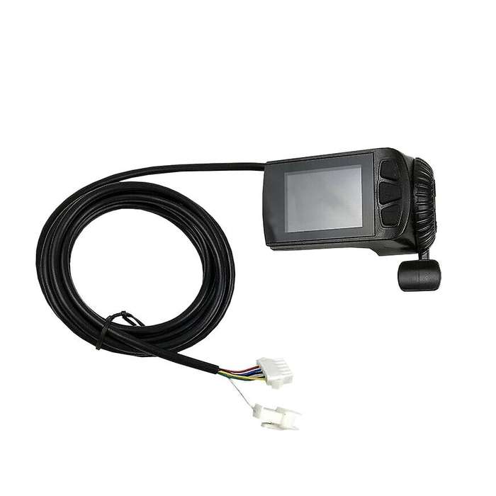 for Ebike Display 24-48V LCD9R Finger Pull Accelerator Instrument Set SM Interface Speedometer for K