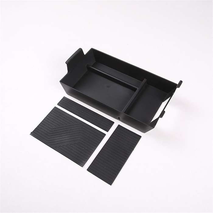 for E-Class 2024 Car Center Console Organizer Armrest Storage Box Tray Interior Accessories