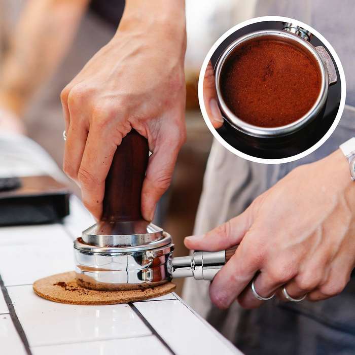 for Eco680 Espresso Coffee Machine Wood Handle Filter Included 51mm Stainless Steel Coffee Basket C