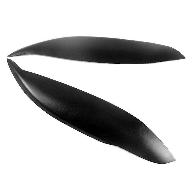 for EK9 1999-2000 Glossy Black Car Sticker Front Headlights Eyebrow Eyelid Trim Cover Accessories