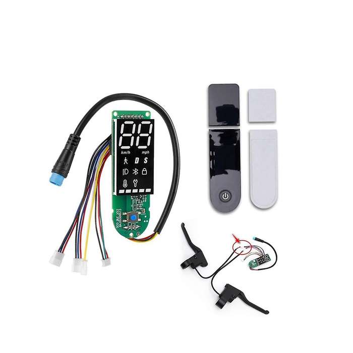 for Electric Scooter Dashboard Four-Wire Double Brake Display Circuit Board