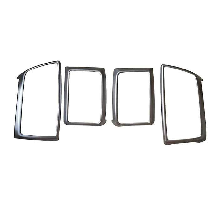 for Everest Endeavor 2015 Front Dashboard AC Air Outlet Vent Cover Trim Frame Decoration Sticker Acc