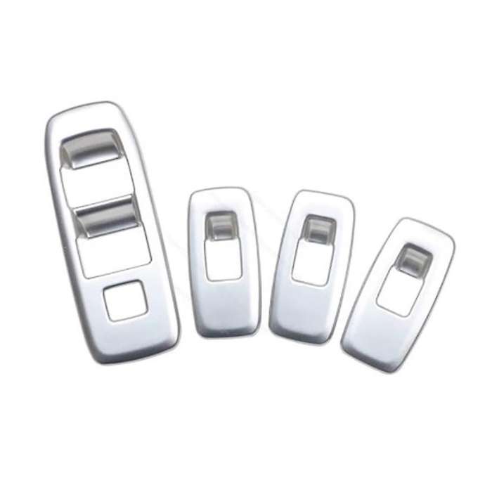 for Everest Endeavor 2015+ Car Door Window Lift Switch Panel Cover Trim Frame Decorator Sticker Acce