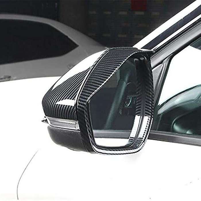 for Explorer 2020 Car Rearview Mirror Rain Eyebrow Deflector Blades Rear View Mirror Frame Decoratio