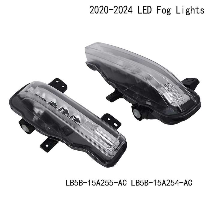 for Explorer 2020-2024 Left LED Fog Lights Front Bumper Lamps LED Daytime Running Lights LB5B-15A255