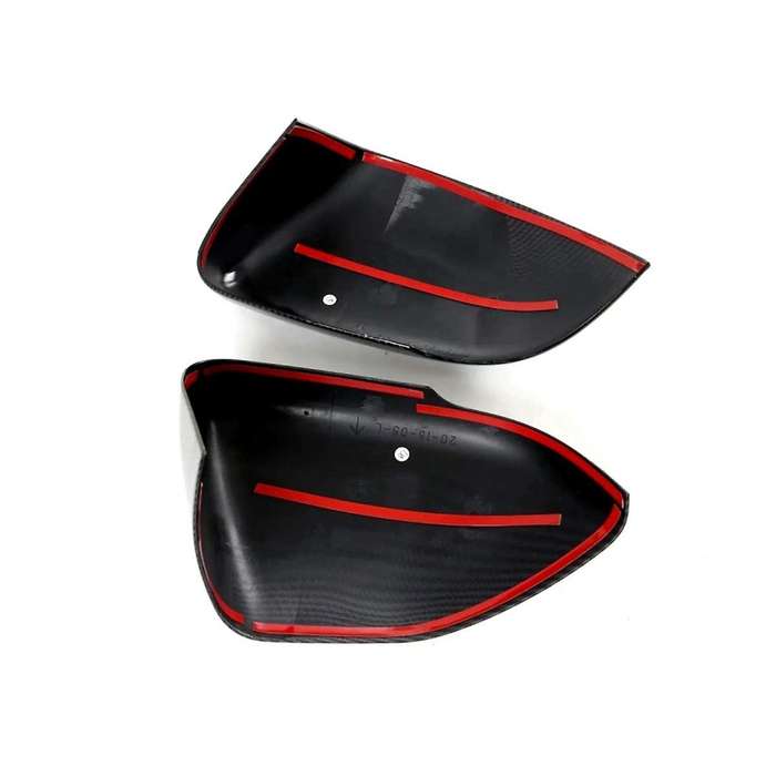 for Explorer 2020 2021 2022 2023 Exterior Side Mirror Caps Mirror Cover Trim Accessories (Carbon Fib