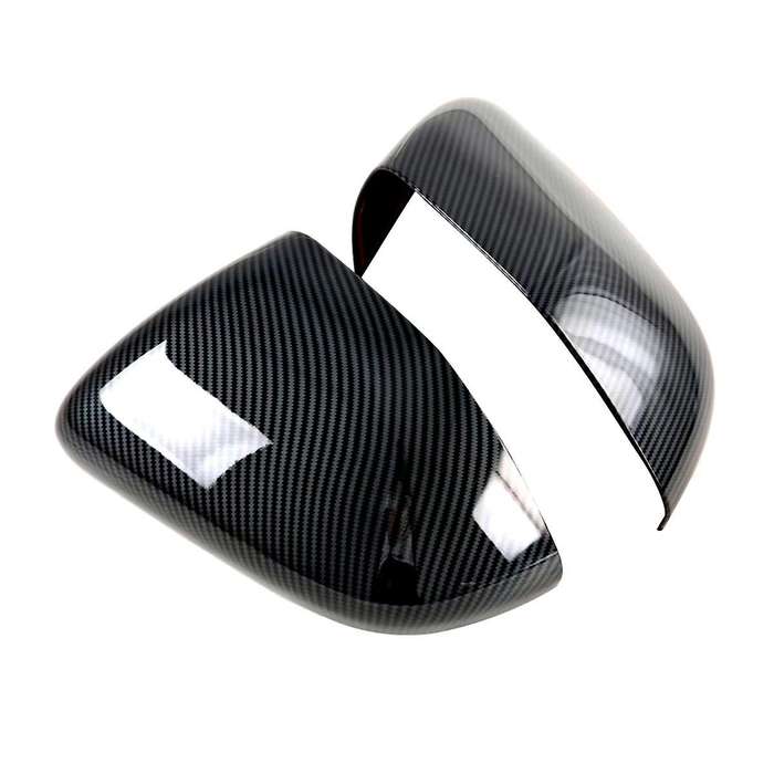 for Explorer 2020 2021 2022 2023 Exterior Side Mirror Caps Mirror Cover Trim Accessories (Carbon Fib
