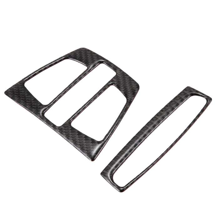 for F20 F30 F34 F32 X5 F15 X6 F16 X1 F48 Carbon Fiber Interior Trim Car Reading Light Frame Stickers