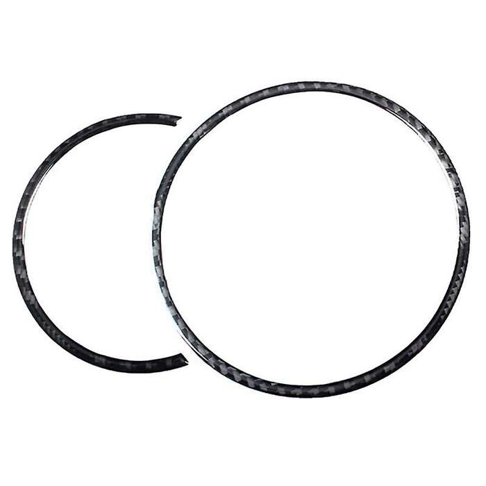 for F55 F56 Instrument Decoration Frame Speedometer Frame Modification Carbon Fiber Black