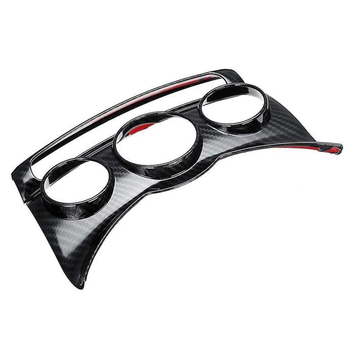 for F55 F56 F57 ABS Carbon Fiber Car Center Console Trim Air Switch Cover Interior Accessories