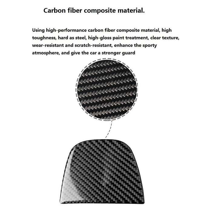 for F55 F56 F60 Carbon Fiber Car Reading Lamp Light Interior Cover Trim Sticker Accessories