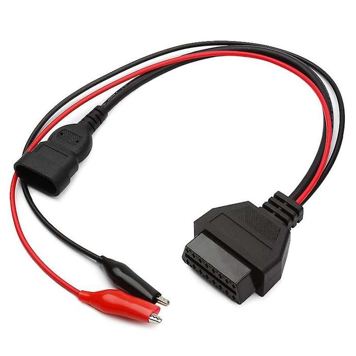 for Fiat 3 Pin Alfa Lancia to 16 Pin Obdii Obd2 Obd-ii Connector Adapter Auto Car Cable Obd for Fia