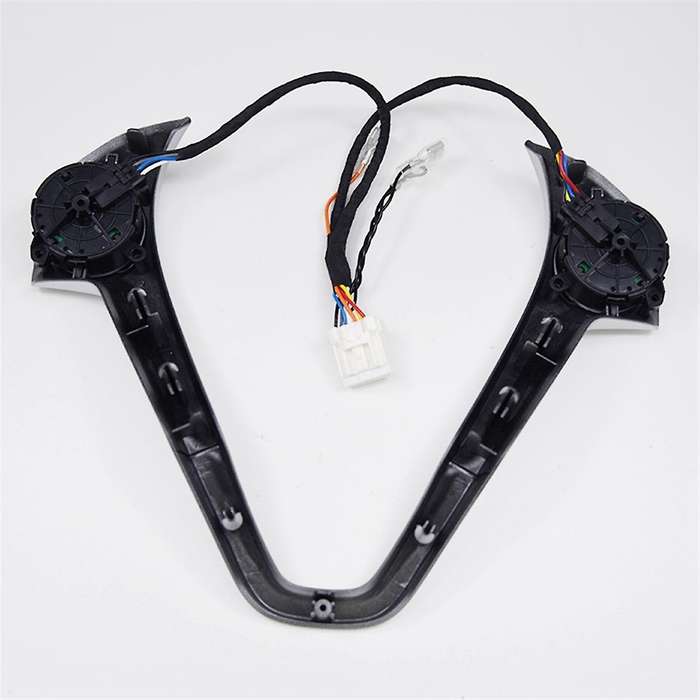 for Fiesta MK7 MK8 Escort Ecosport Car Blue LED Cruise Switch Button with Steering Wheel Trim Frame
