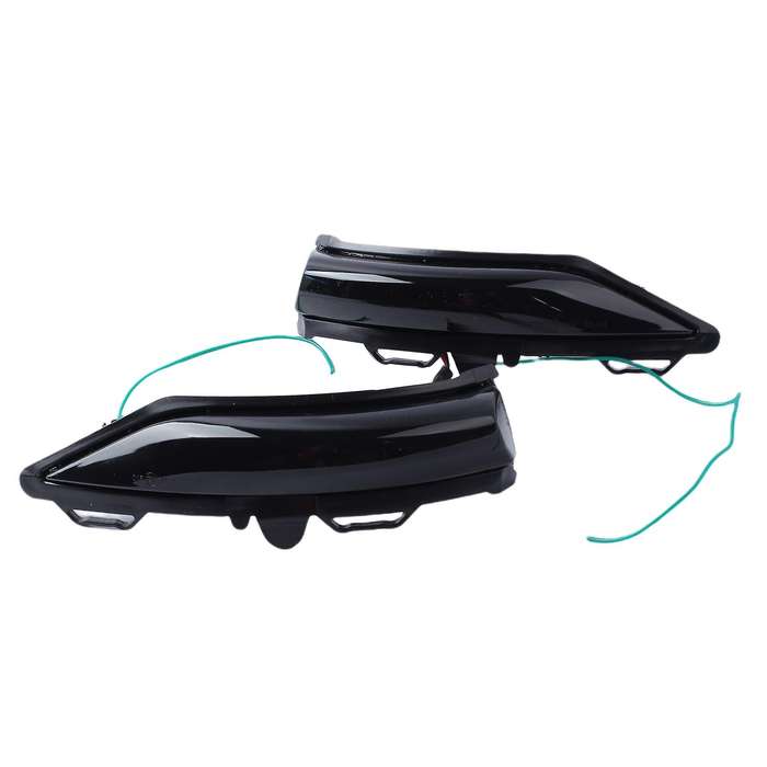 for Fiesta ST Line MK8 2019+ Car LED Dynamic Side Rearview Mirror Light Turn Signal Indicator Blue+Y