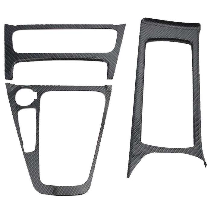 for Focus 2015 2016 2017 MK3 ST Carbon Fiber Color ABS Inner Shift Panel Cover Trim LHD