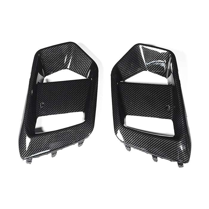 for Focus 2015-2018 Car Exterior Accessories Fog Lights Frame Fog Lamp Covers Foglight Grille Carbon