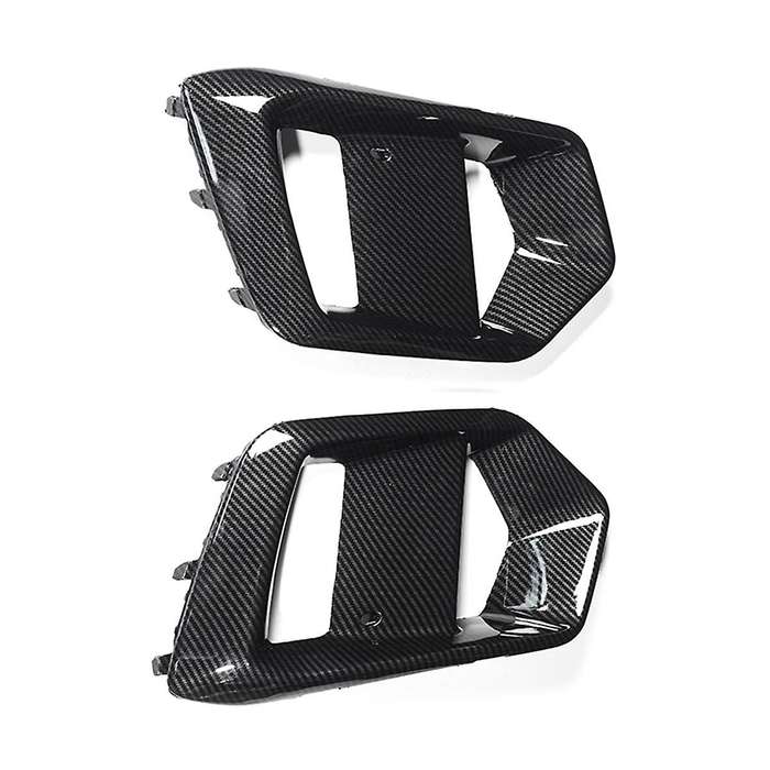 for Focus 2015-2018 Car Exterior Accessories Fog Lights Frame Fog Lamp Covers Foglight Grille Carbon