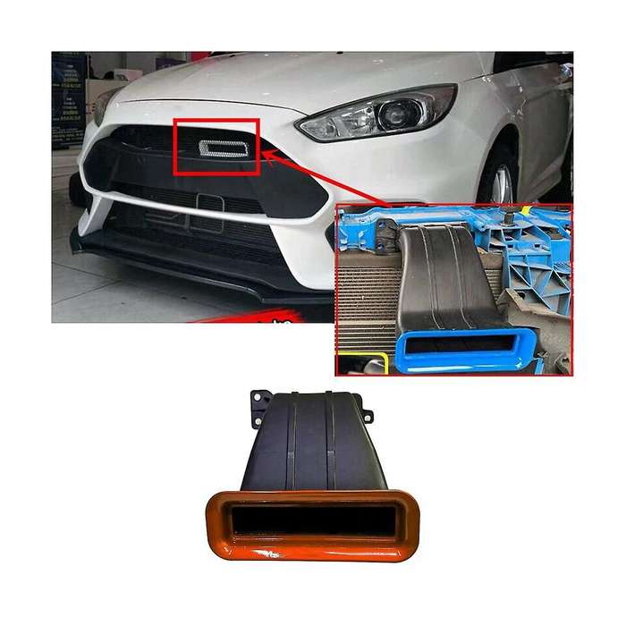 for Focus Air Inlet Tuyere St Hatchback 4d Sedan 5d Mk3 Mk3.5 Car Modification 2012-2018 Orange
