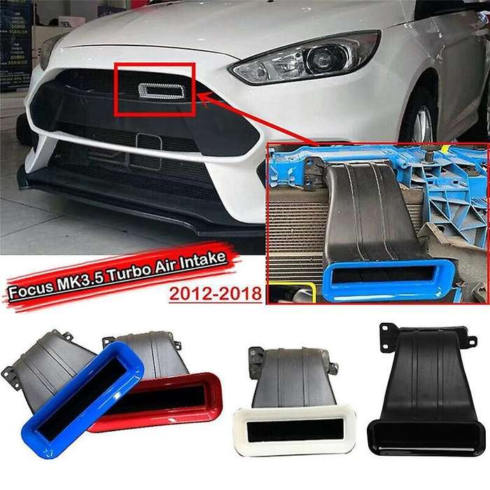 for Focus Inlet Tuyere Intake ST Hatchback 4D Sedan 5D MK3 MK3.5 Car Modification 2012-2018 Black