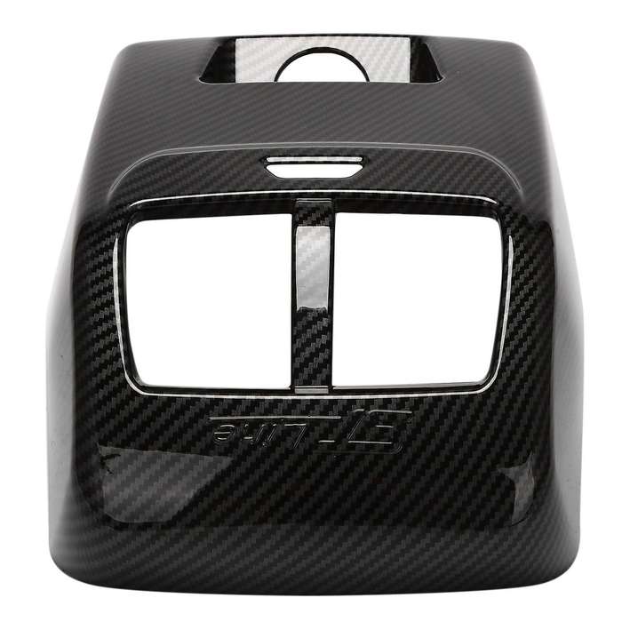 for Focus MK4 2019-2021 ST Line Carbon Fiber Rear Air Conditioning Outlet Panel Frame Cover