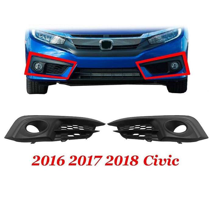 for Fog Light Cover 2016 2017 2018 Passenger Side Primed Coupe/Sedan 71103TBAA10 HO1039129