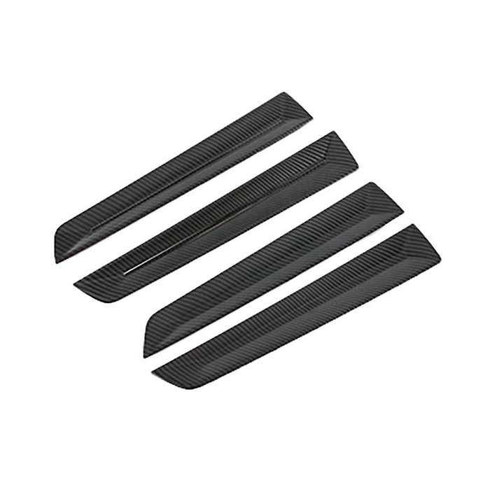 for for 11th Generation 2021-2022 Car Carbon Fiber Inner Door Panels Strip Decoration Cover Trim