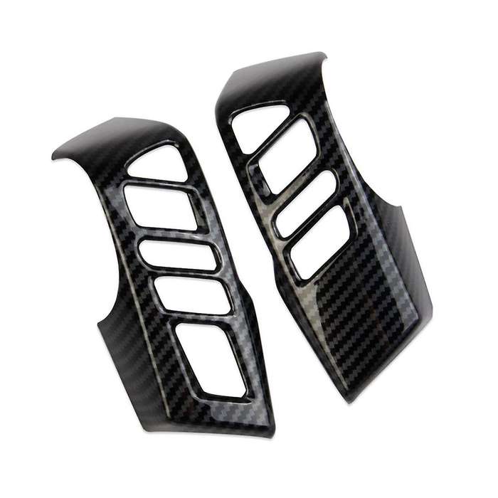 for Frontier 2022-2024 Car Steering Wheel Cover Trim Interior Accessories ,ABS Carbon Fiber