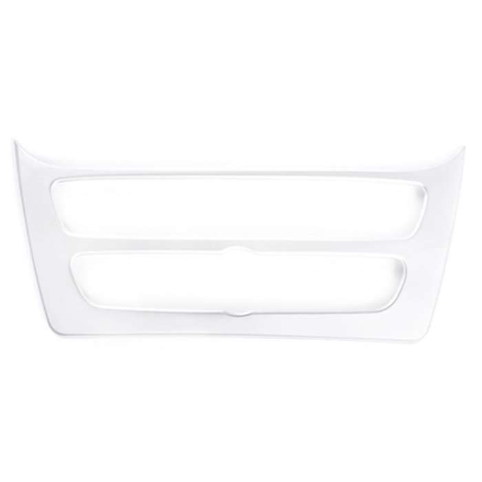 for G Class W463 2019 2020 Car Center Control CD Mode Panel Frame Cover Trim Sticker Accessories,Sil