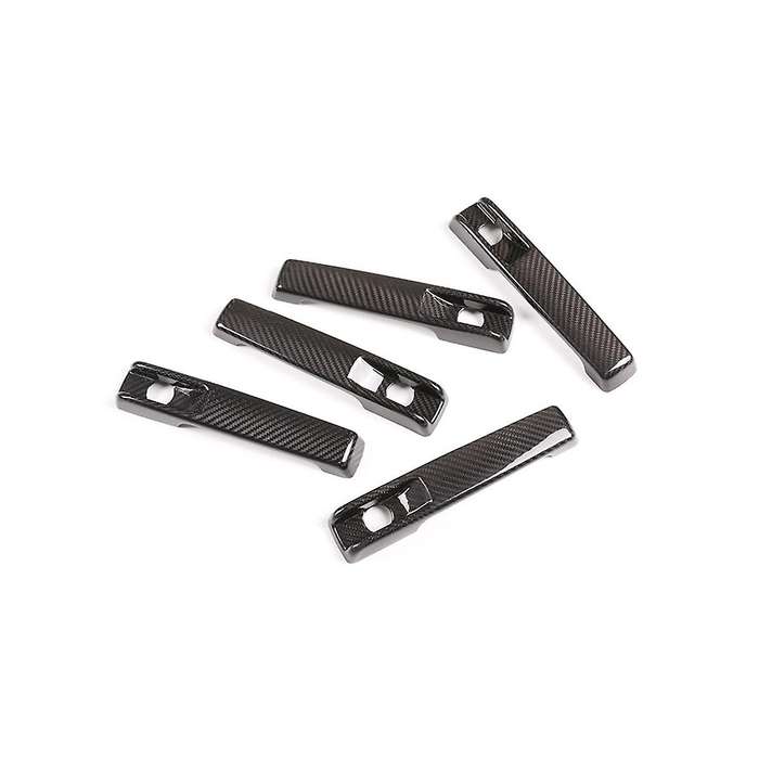 for G Class W463 G65 G63 G500 G550 2019-2022 Dry Carbon Fiber Exterior Door Handle Cover Trim Access