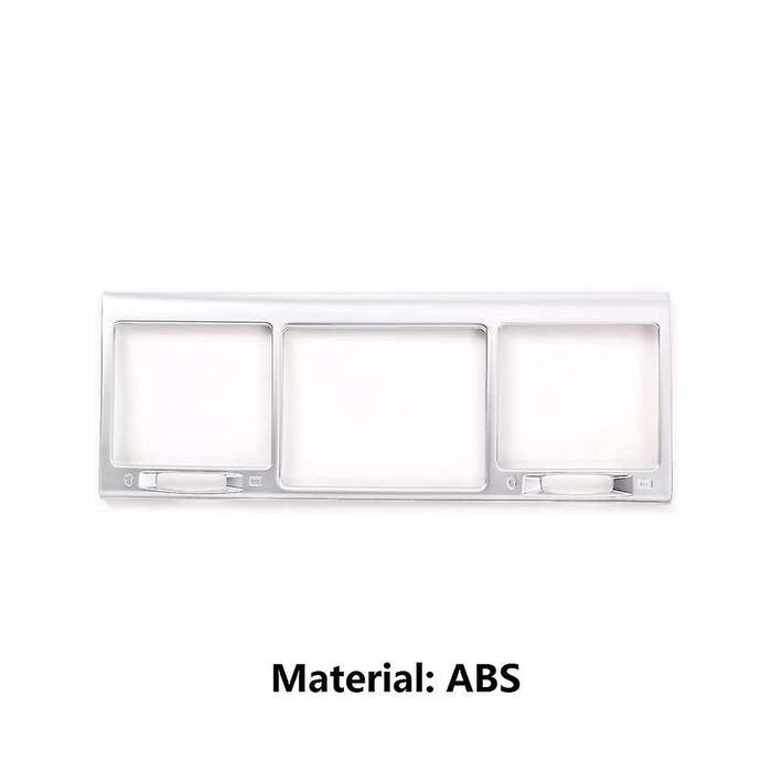 for G Class W463 G500 2004-2011 Car Central Air Condition Outlet Vent Cover Frame Trim Accessories,S