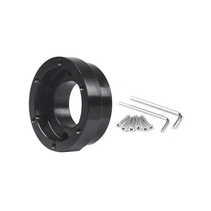 for G29 70mm Adapter Plate for 13inch Steering Wheel Pcd Racing Car Game Modification-black