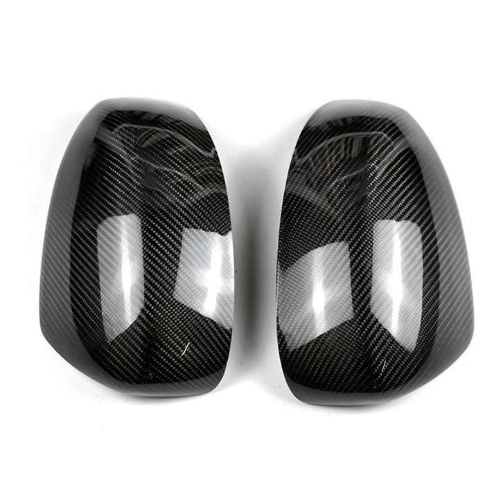for G25 G37 2006 -2008 Real Carbon Fiber Rearview Side Mirror Cap Cover Trim