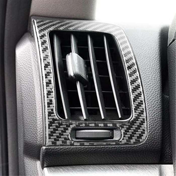 for G37 2010-2013 Soft Carbon Fiber Interior Trim Cover Decal Set, Gear Shift Panel Co-pilot Strip K