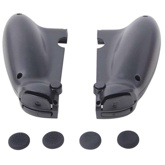 for Game Console Left and Right Split Handle Shell with Card Slot Handles Thumb Caps