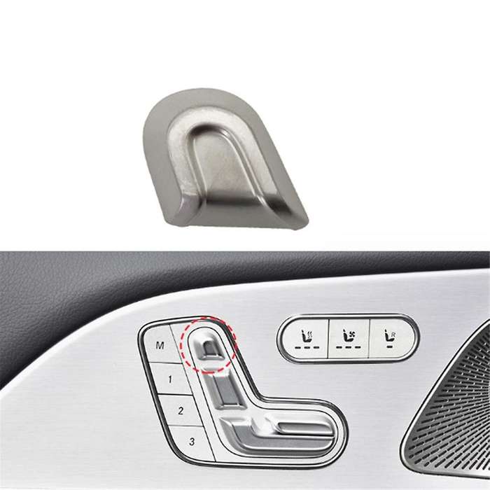 for GLS W167 2020-2024 Car Left Seat Headrest Switch Button Cover Trim Frame Car Interior Accessori