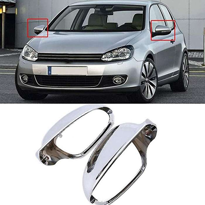 for Golf MK5 - B6 MK5 Chrome Side Wing Mirror Covers