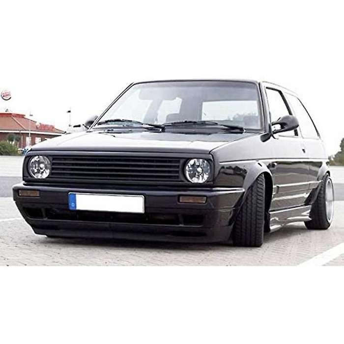 for Golf MK2 1885-1992 Front Big Bumper Chin Spoiler Lip Valance Splitter Car Exterior Parts Bumper
