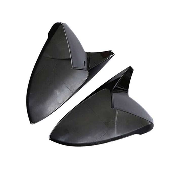 for Golf Mk7 Mk7.5 Gtd R Rear Mirror Cover Bullhorn Conversion Universal Carbon Grain