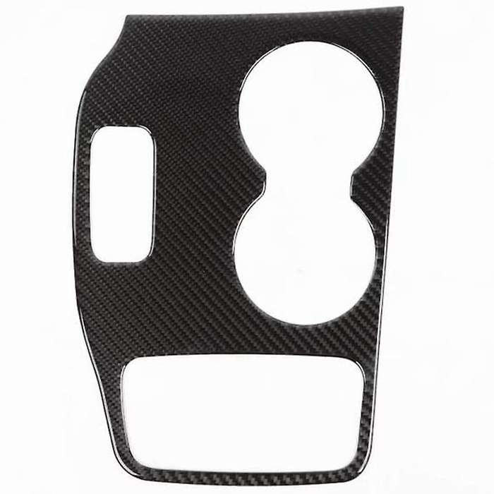 for Grand 2014 2015 Carbon Fiber Center Console Cup Holder Cover Trim Interior Accessories