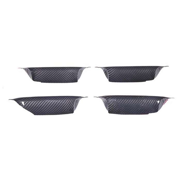 for Grecale 2022 2023 Dry Carbon Fiber Car Exterior Door Handle Bowl Cover Decorative Trim Sticker A