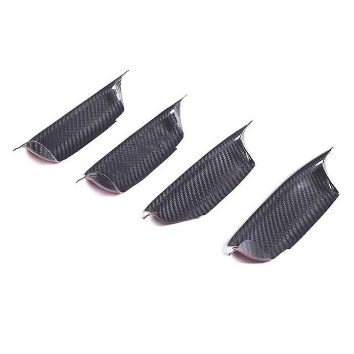 for Grecale 2022 2023 Dry Carbon Fiber Car Exterior Door Handle Bowl Cover Decorative Trim Sticker A