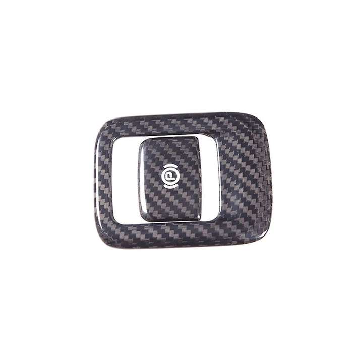 for Grecale 2022 2023 Dry Carbon Fiber Car Electronic Handbrake Auto P Button Switch Cover Trim Acce
