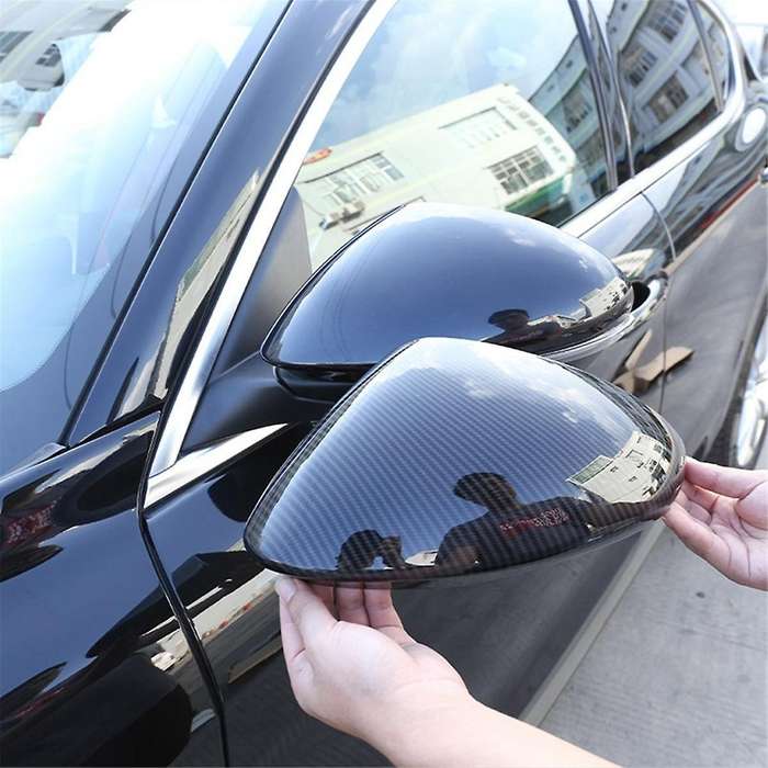 for Grecale 2022 2023 Car Rearview Cover Side Mirror Trim Decorate Sticker Accessorie(abs Carbon Fib