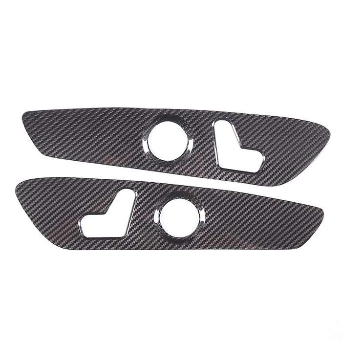 for Grecale 2022 2023 Dry Carbon Fiber Car Front Seat Adjustment Switch Button Panel Cover Trim Acce